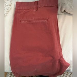 Jcrew Mens Gramercy 9in Nantucket Red Short NWT